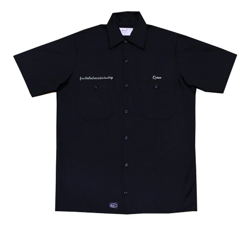 Personalized Button Up - Black