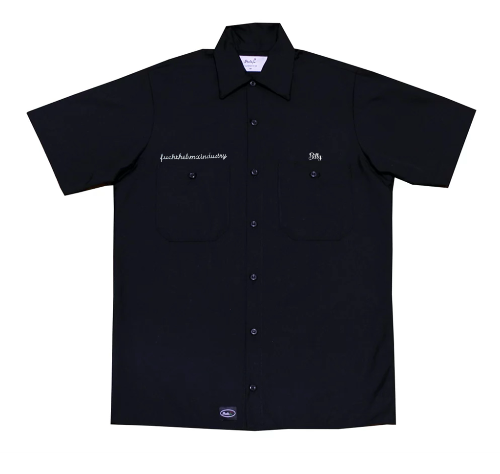 Personalized Button Up - Black